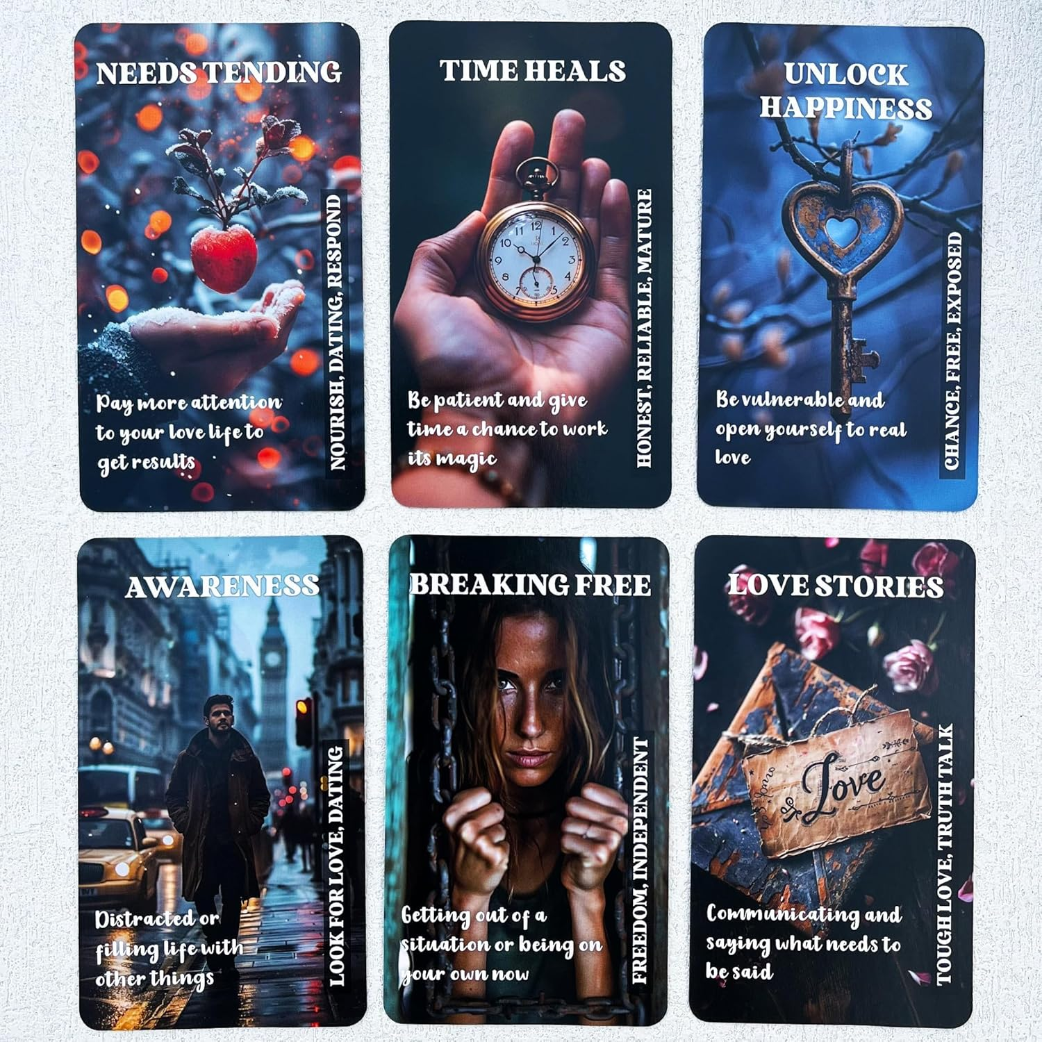 Sweet Love Tea Soulmates Oracle Deck - Romance Love Tarot Cards for Life Relationships, Beginners image number 4