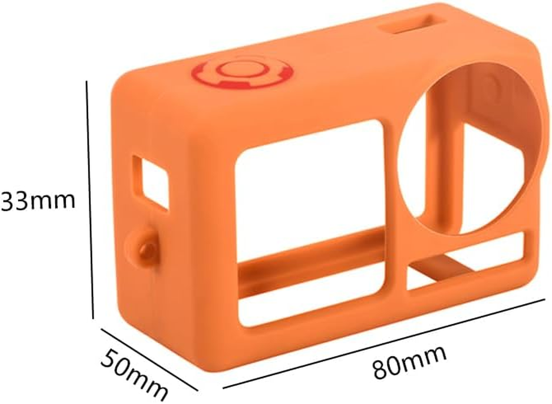 VOANZO Silicone Protective Case for Sports Cameras, Drop-Resistant, Scratch-Resistant, Soft and Durable Case, Ideal for Outdoor Activities, Travel and Adventure image number 4