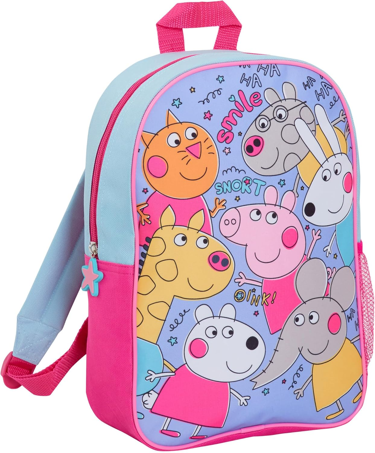 Peppa Pig Official Backpack Girls Peppa & Friends Back to School Bag for Nursery Travel Lunch Bag New Tales Book Carry Case image number 4