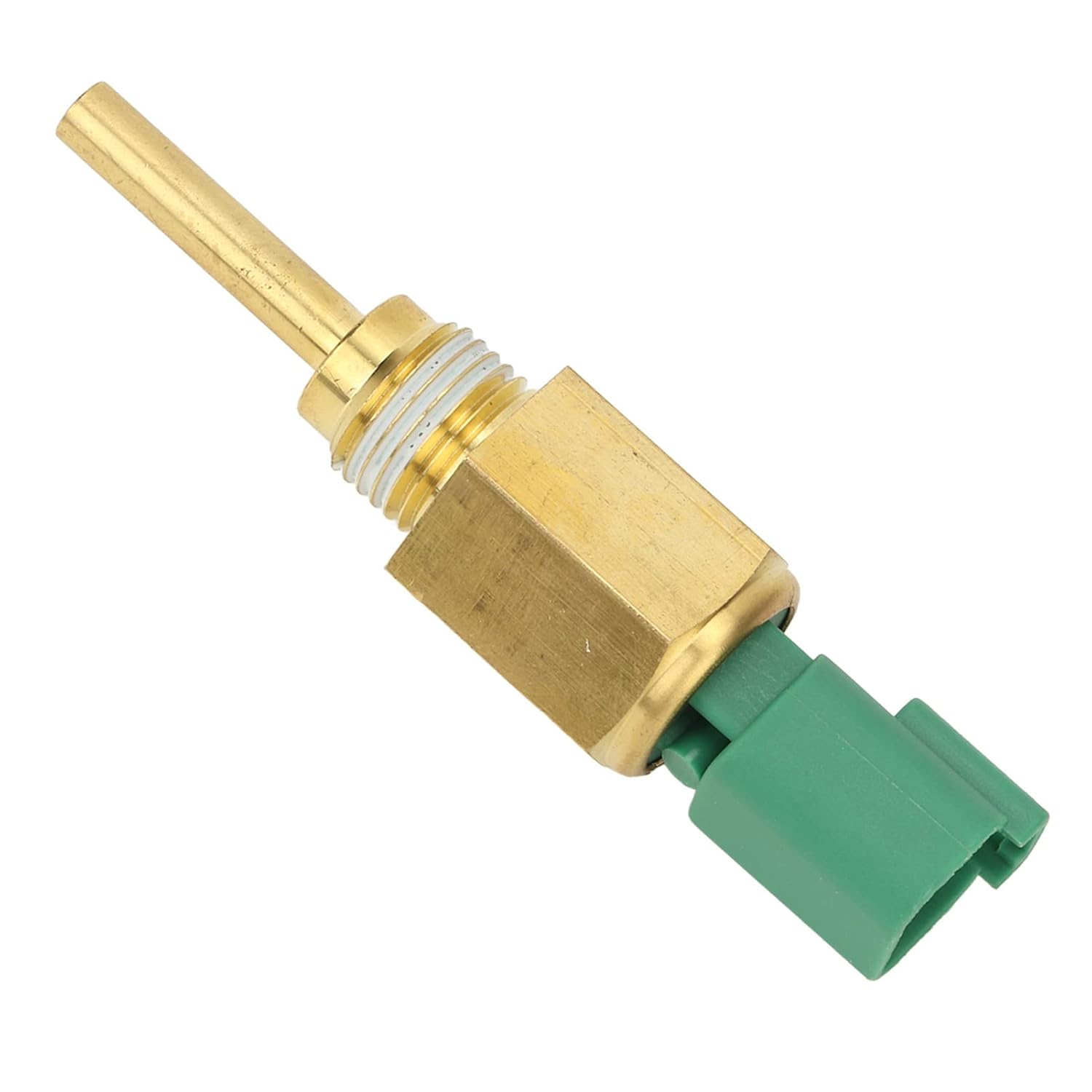 Fafeicy Temperature Sensor Tractor, Temperature Sensor, Tractor Engine Coolant Sender Brass Engine Water Generator Part Fit Alarm image number 1