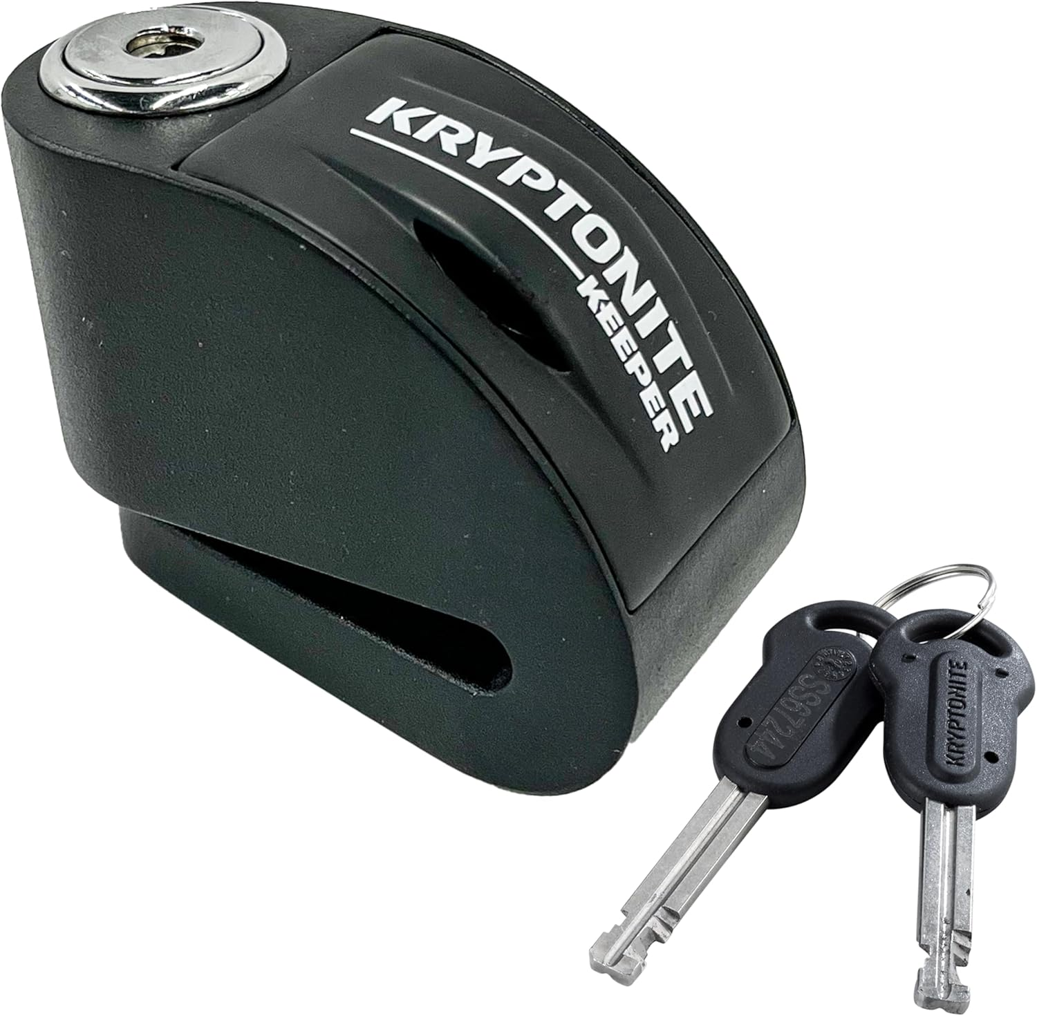 Kryptonite Keeper Alarm Disc Lock, Heavy Duty Anti-Theft Motorcycle Disc Break Lock Waterproof 100Db Alarm, 5.5Mm Pin Powersport Disc Break Lock for Motorbikes Scooters image number 6