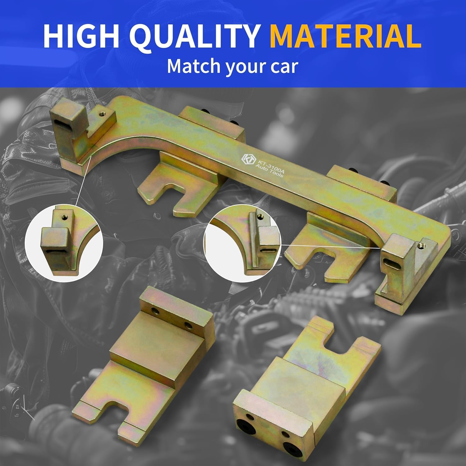 Engine Timing Tool for BMW MINI B38 A15 A12 B48 A20 B58 Engine Camshaft Timing Alignment Lock Tool Kit Camshaft Fixing Alignment Tool Kit Compatible Engine Camshaft Array Timing Tool Kit image number 1