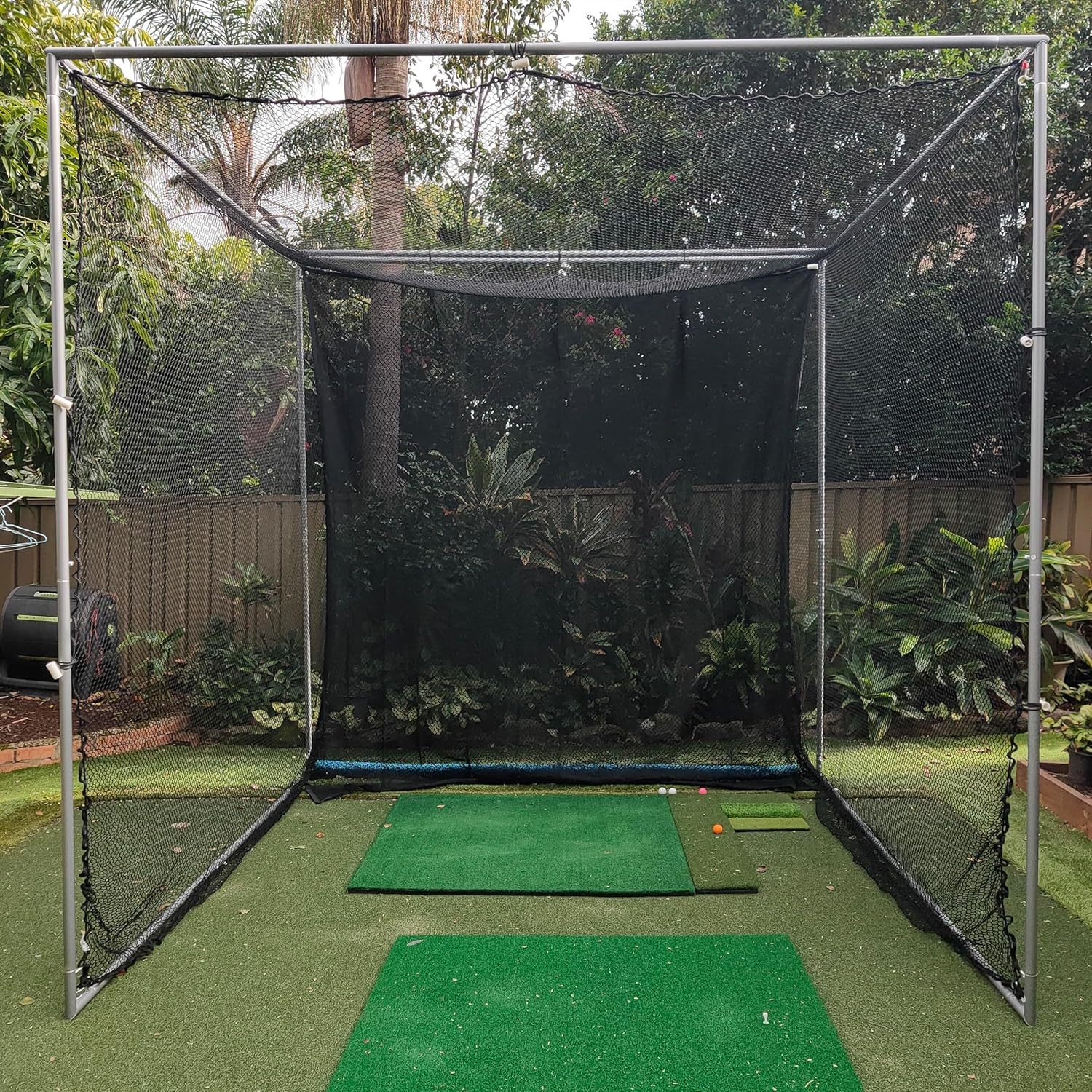 Kaizen Golf 3M X 3M Archery Grade Golf Baffle Net Impact Screen (Black) image number 1