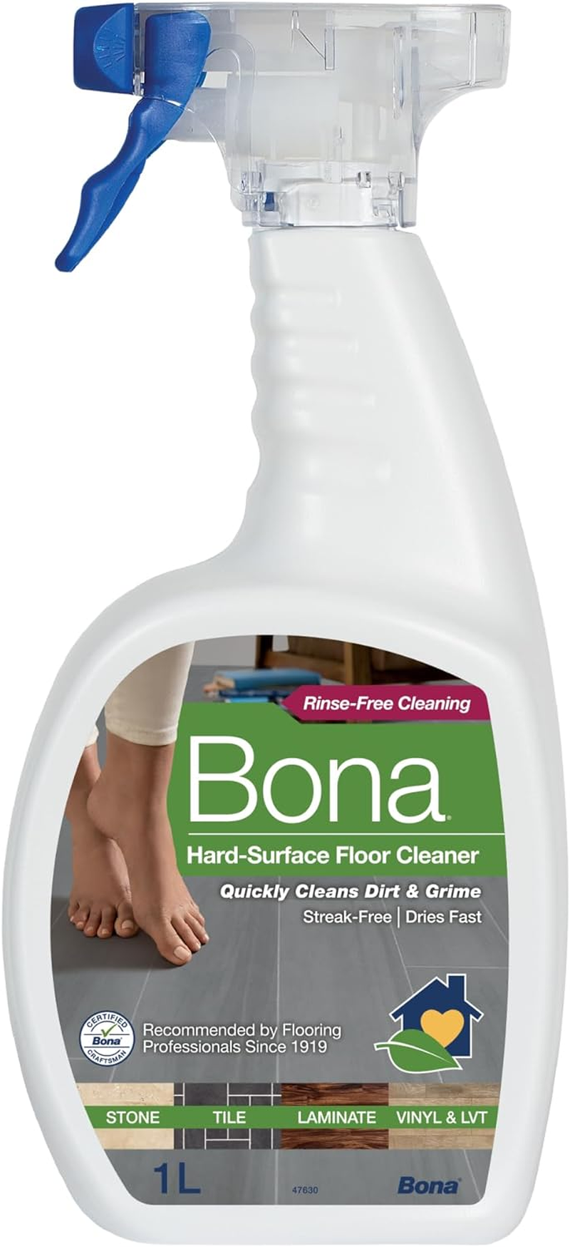 Bona Tile and Laminate Floor Cleaner 1 Litre image number 4