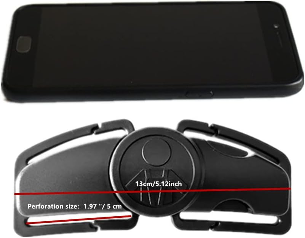 Universal Child Car Seat Chest Harness Clip Universal Safer Belt Clip Buckle Lock Stroller Chest Clip Adjustable Guard for Baby and Kids (Black) image number 1