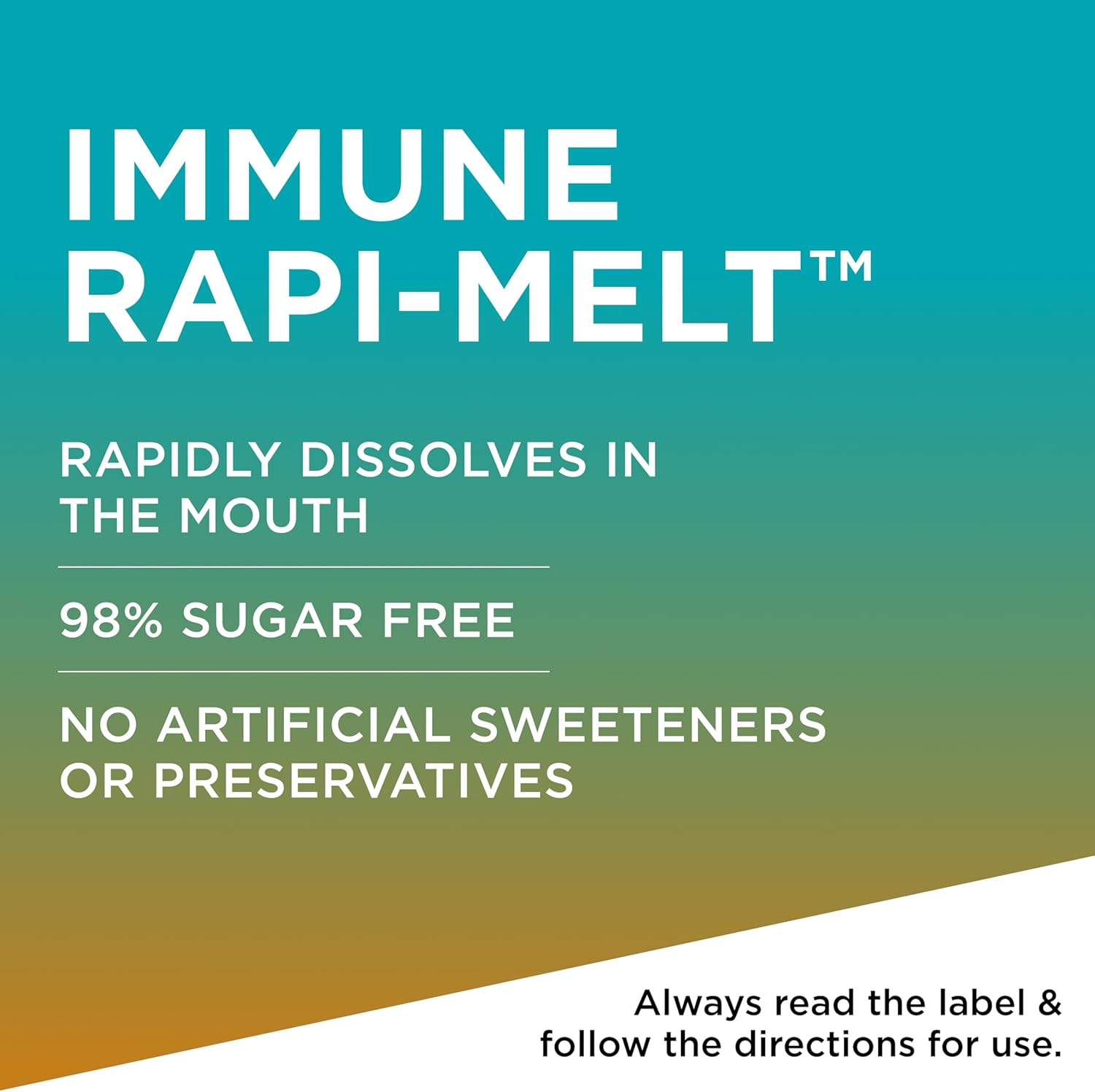 Blackmores Immune Rapi-Melt | Supports Immune System Health | Contains Vitamin C, Zinc and Selenium | Citrus Flavour | 60 Melts image number 6