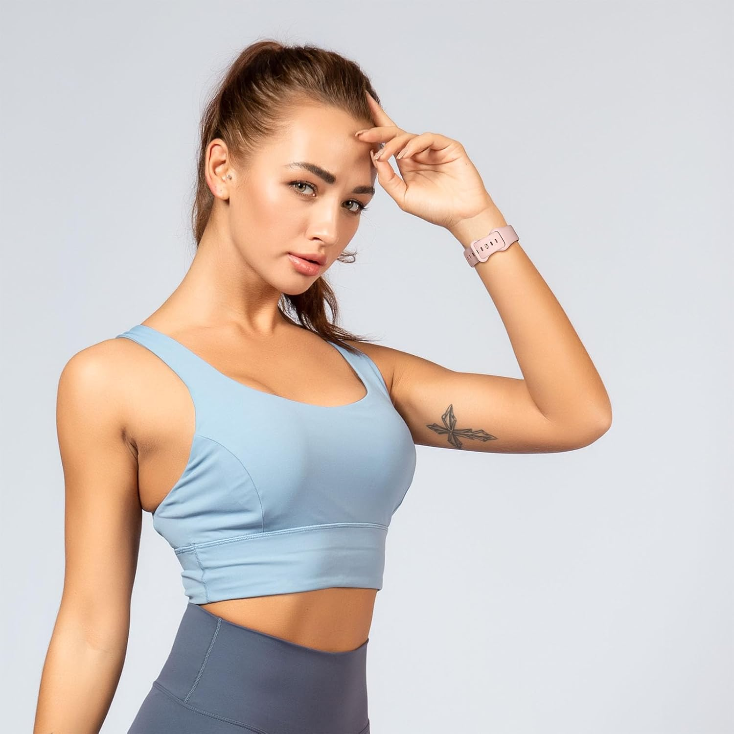 Ouwegaga Compatible with Apple Watch Band 38Mm 40Mm 41Mm 42Mm 44Mm 45Mm 46Mm 49Mm, Soft Silicone Sport Waterproof Strap for Apple Watch Series 11 10 9 8 7 6 5 4 3 2 1 SE Ultra 1 2 3 Women Men image number 3