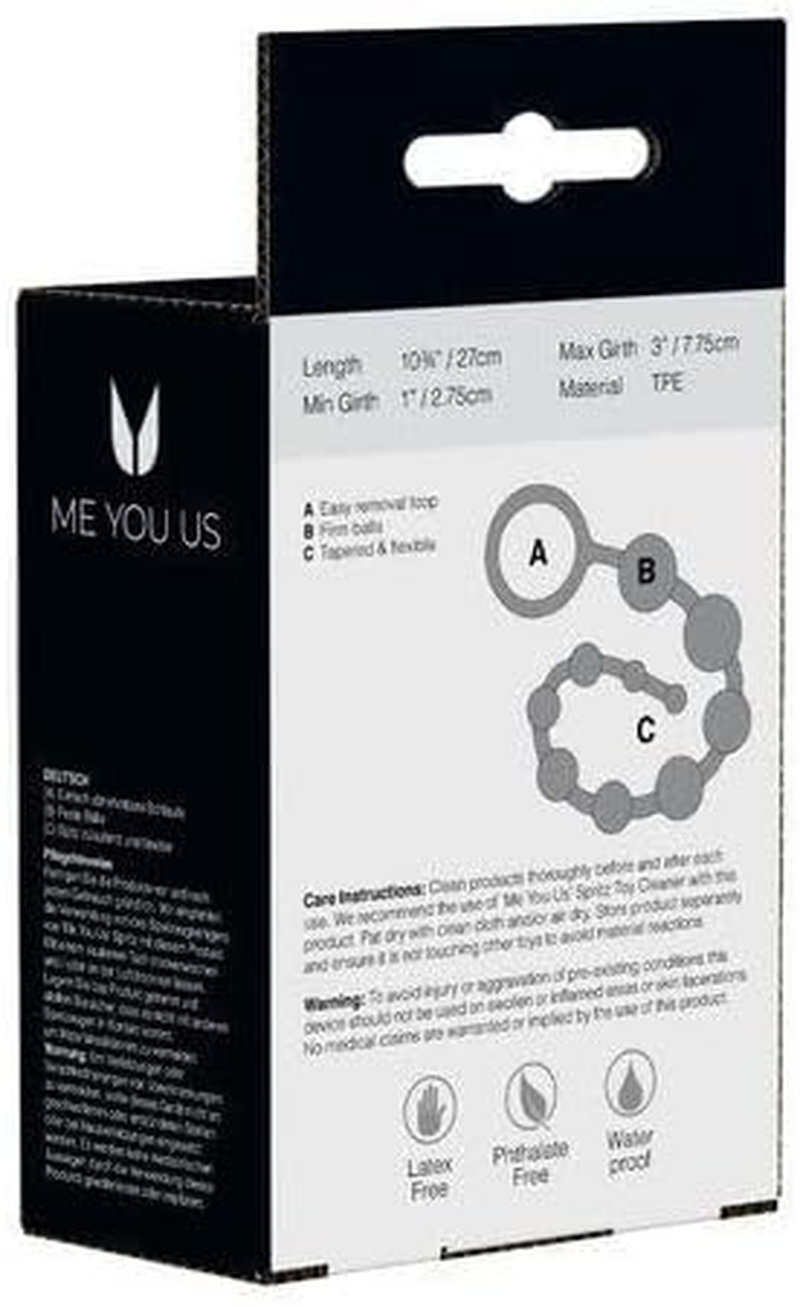 Kinx Dragonz Tail Anal Beads, 10.75 Inch, Purple