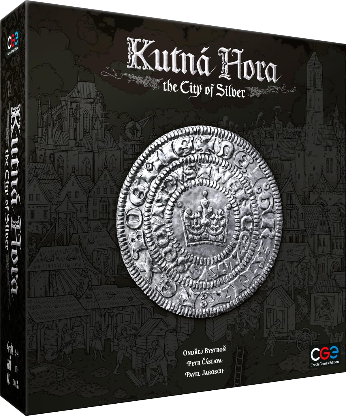 Czech Games Edition Kutna Hora - the City of Silver Board Game for 4 Players, Ages 13+ image number 1