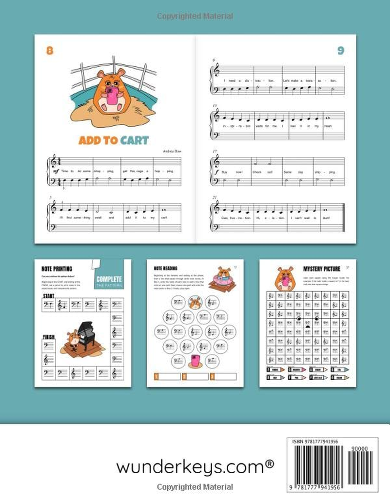 Hildegard Needs a Happy Tune, V. U. Level E: Supplementary Songs and Activities for Mid-Primer Piano Students (Andrea and Trevor Dow'S Very Useful Piano Library) image number 1