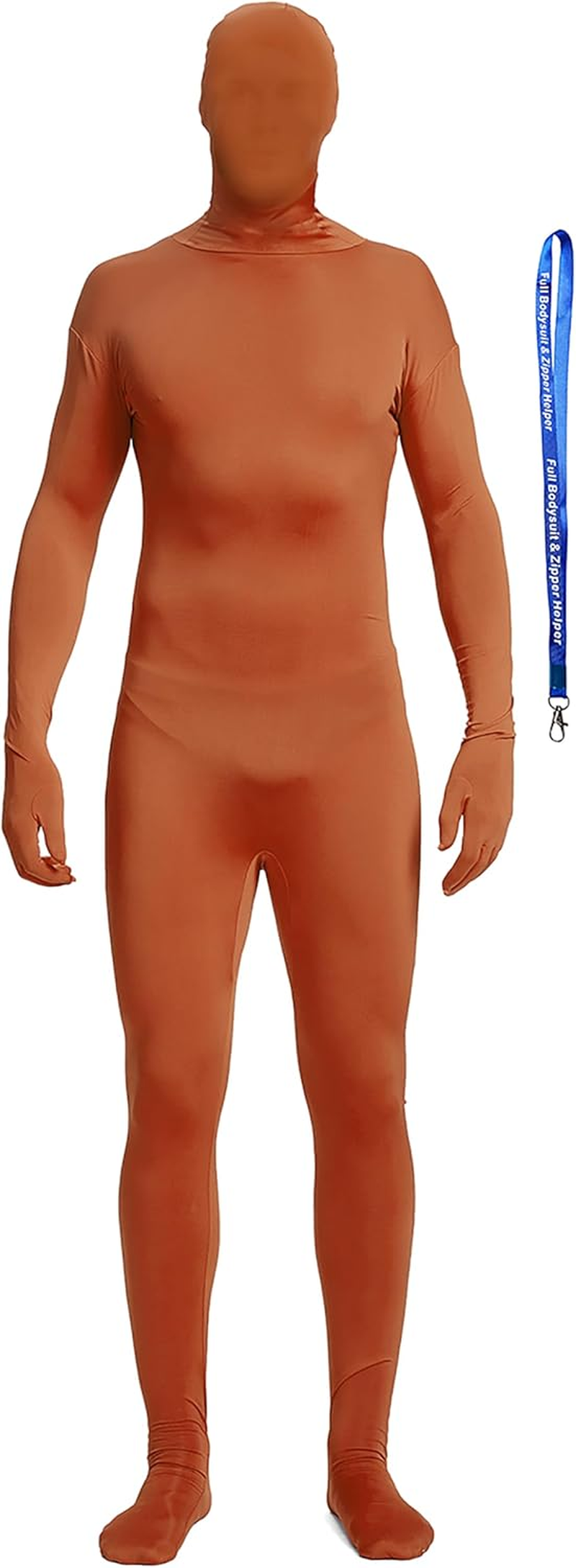 Full Bodysuit Unisex Spandex Stretch Adult Costume Zentai Disappearing Man Body Suit