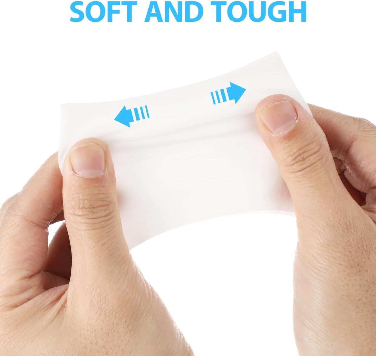 300Pcs Lint-Freed Wipes, 6X6 Inch Non-Woven Cleanroom Lab Chem Wipes, Automotive Dustless Dry Papers for Electronic Screen, Glass, Lens image number 2