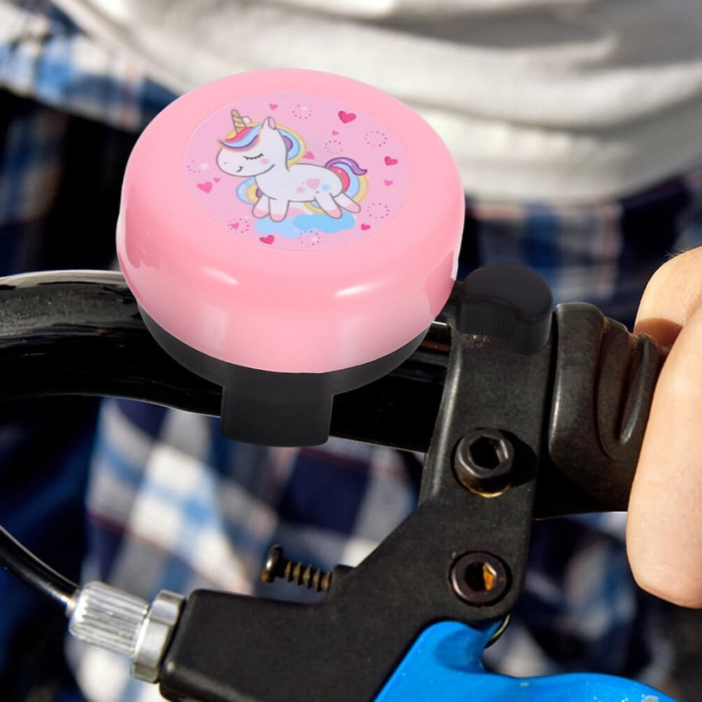 SUPVOX 2Pcs Unicorn Bike Bell, Kids Bike Bell, Kids Bicycle Bell, Bicycle Handlebars Replacement Bike Accessories for Girls Adults Kids image number 1