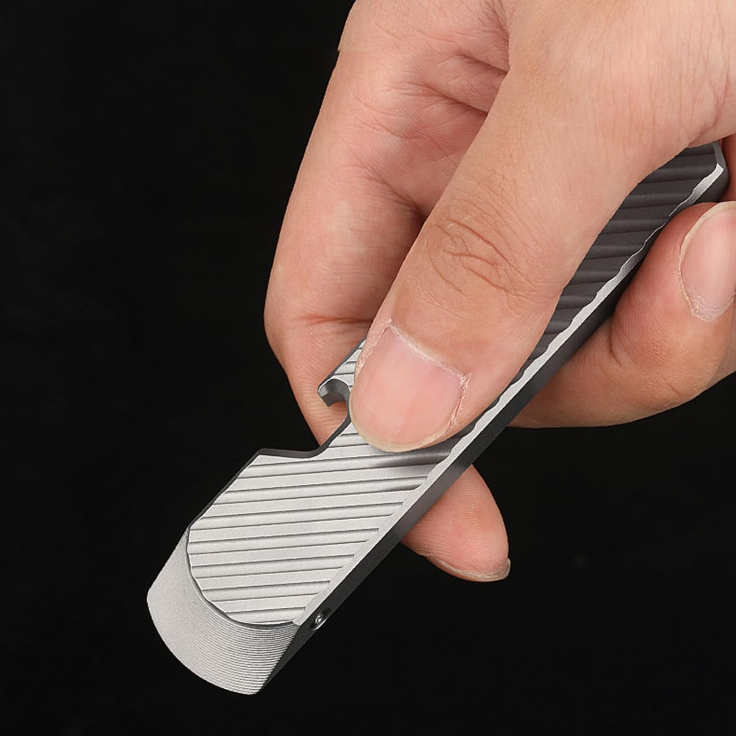 Gacqpli Titanium Pry Bar | Pry Bar Tool - Multipurpose Heavy-Duty Tool Wrench for Automotive Repair Firefighting Rescue Compact Lightweight Design