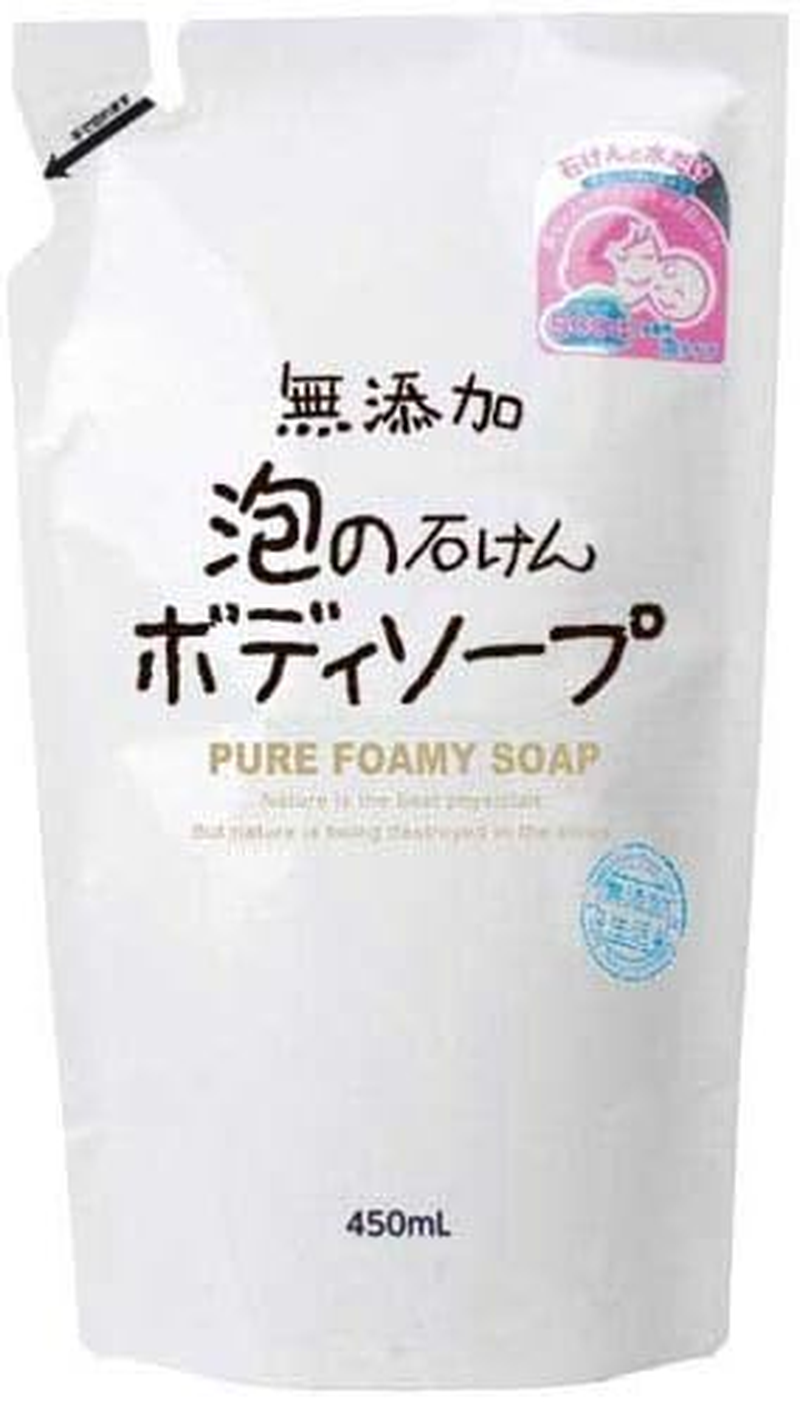 Additive-Free Foam Body Soap Replacement 450Ml