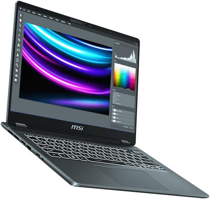 MSI Prestige 14 AI Evo C1MG 14" Ultra 5 125H 16GB RAM 1TB SSD Laptop Win11 Pro image number 2