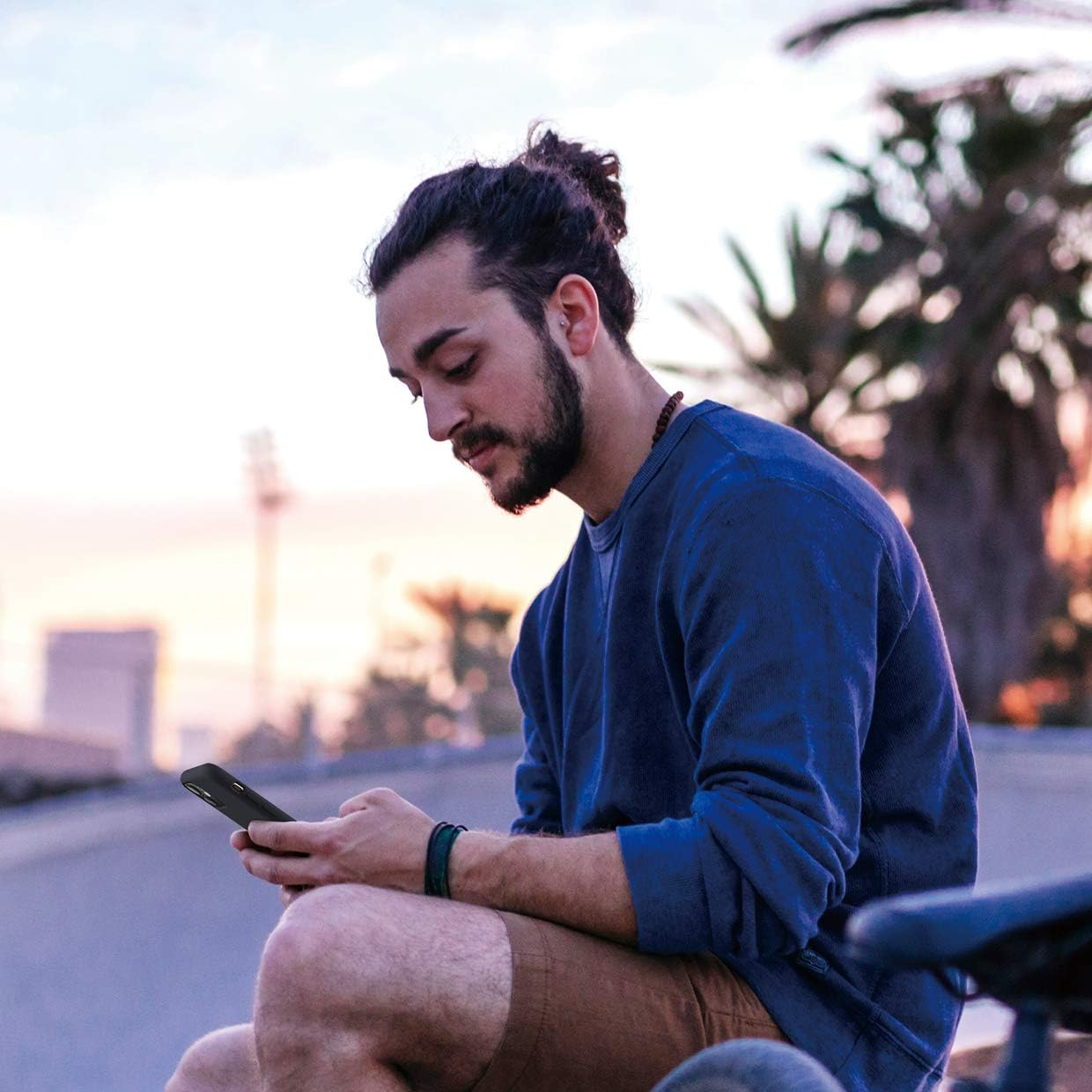 Elago Liquid Silicone Case Designed for Iphone 11 Case (6.1"), Premium Silicone, Full Body Protection : 3 Layer Shockproof Cover Case (Black) image number 2