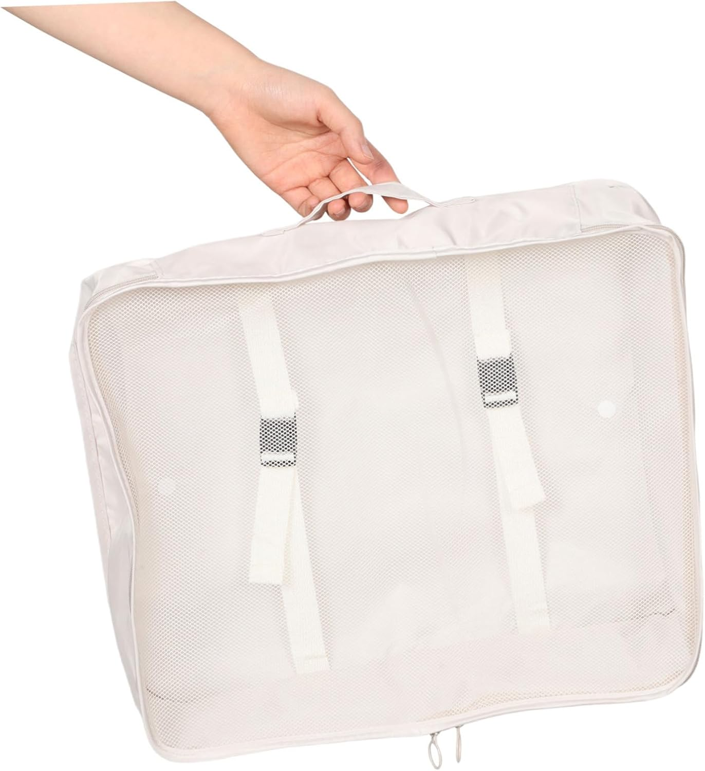 ROMISBABA 7Pcs Travel Essentials Packing Organizer Suitcase Packing Bags Luggage Divider Pouches Compression Storage Bag Travel Organizer for Clothes image number 6