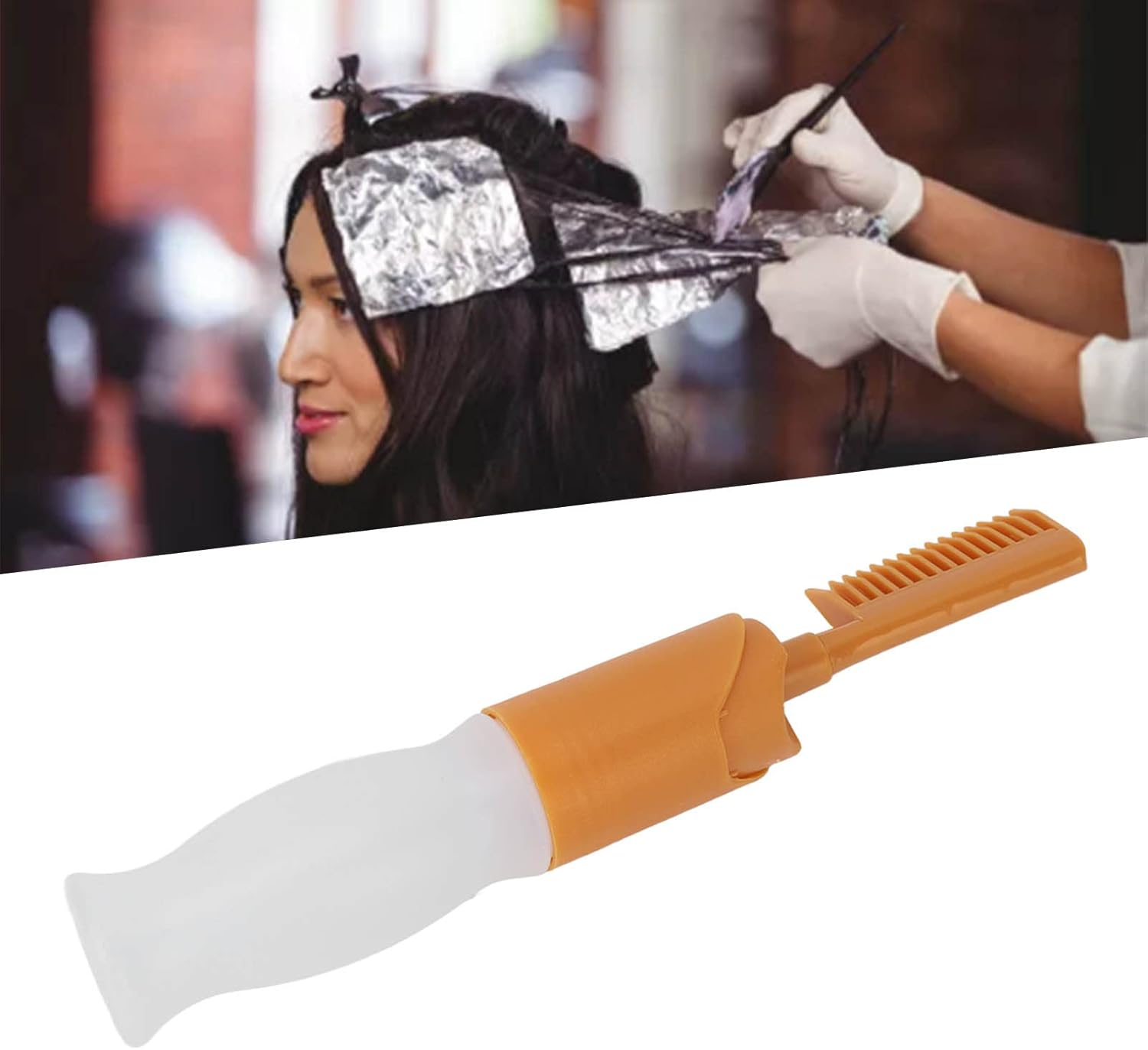 Hair Dye Bottle, 110 Ml Hair Dye Bottle with Comb and Scale, Root Comb Applicator Bottle, Scale for Scalp Treatment, Hairdressing Salon at Home image number 4