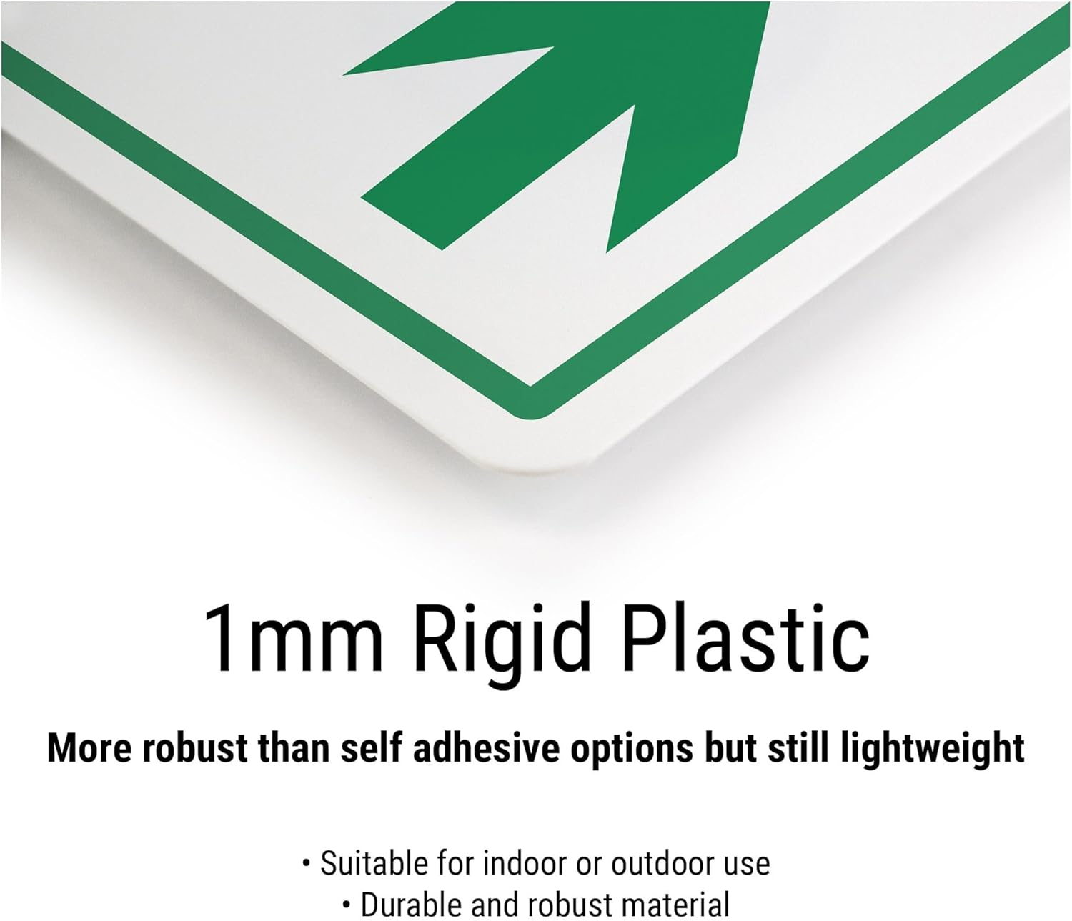 V Safety Additional Parking - Arrow Right 297 X 210 1Mm Rigid Plastic Safety Sign image number 1