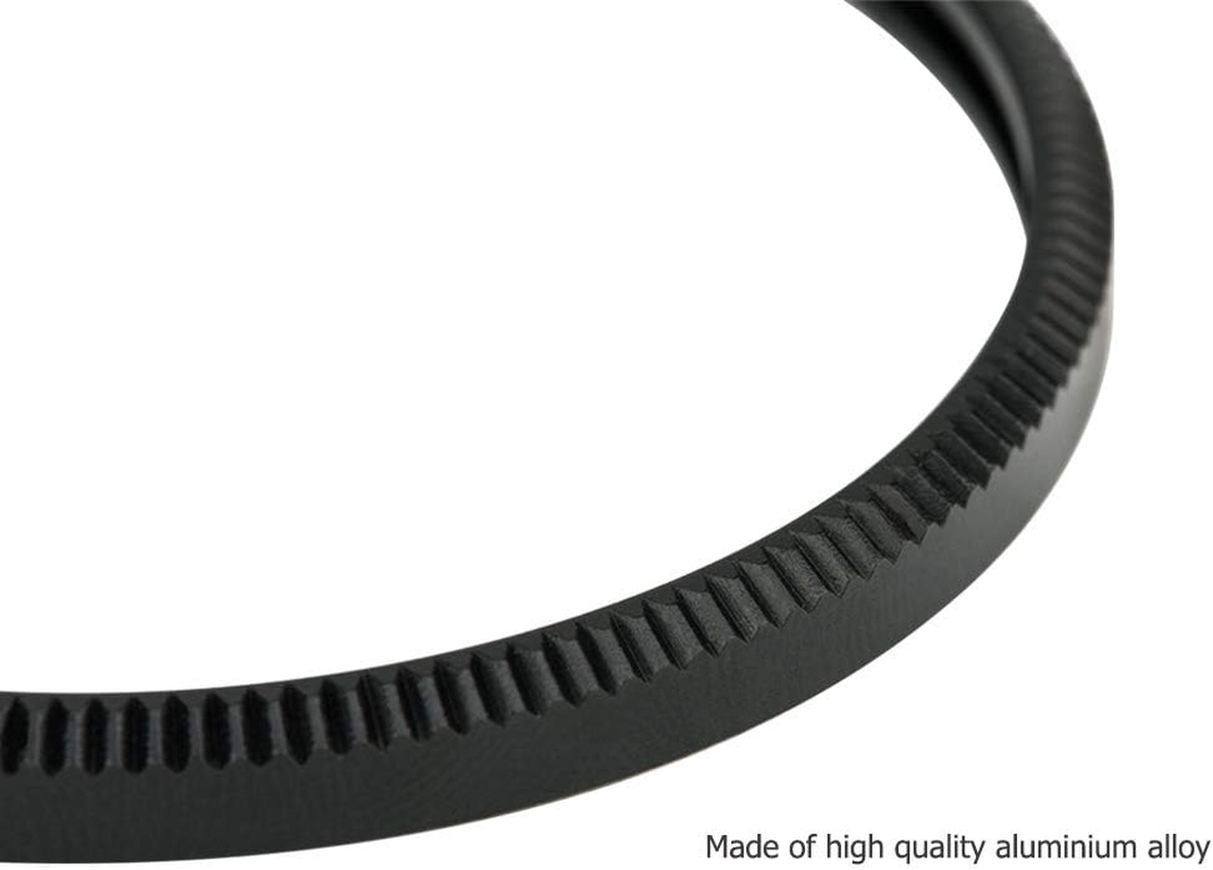 JJC GN-1 Aluminium Alloy Lens Decoration Ring, Anti-Lost Spare Accent Ring for Ricoh GRIII GRM3 GR3 HDF Camera, Replaces Ricoh GN-1 Lens Ring - Black image number 2