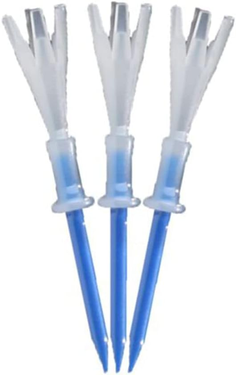 Green Keepers 4 Yards More Golf Tee, 3 1/4 Inch, Blue, 4 Count (Pack of 1) image number 1