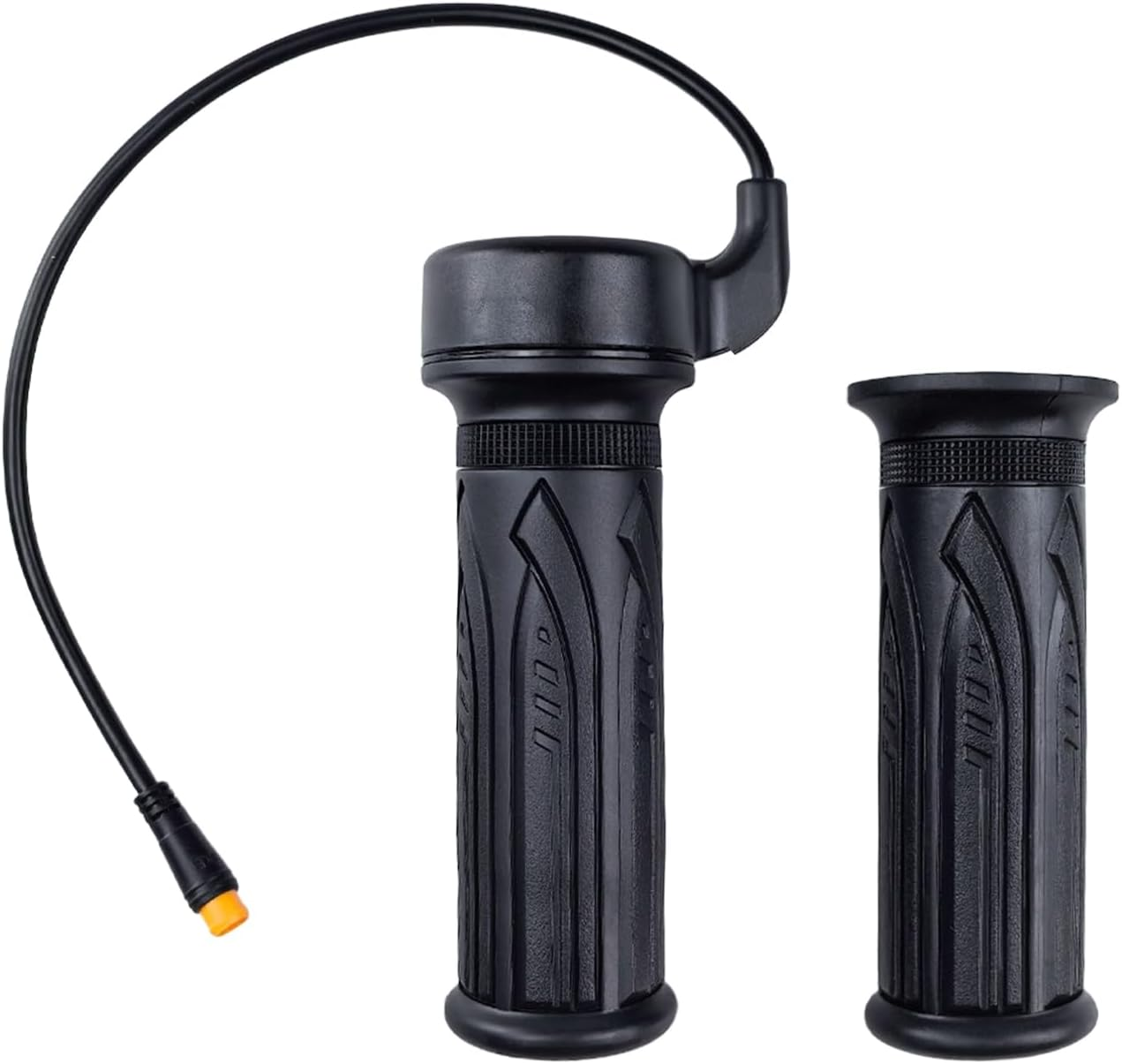 Electric Bicycle Throttle Handle, 20X Full Half Twist Ebike Throttle Grip Electric Bicycle Scooter Twist Handlebar with Waterproof Plug for Ebike image number 3