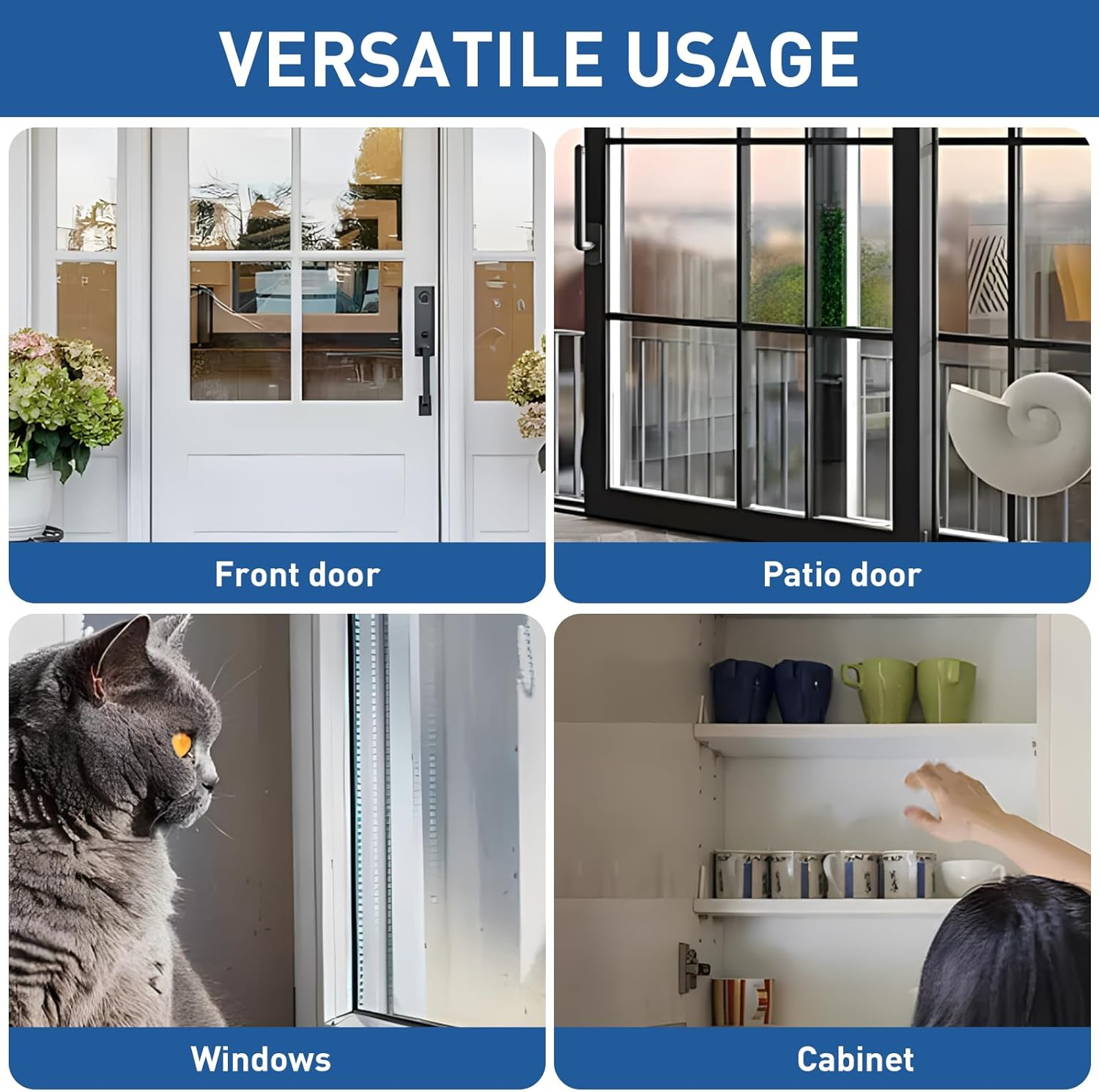 Tambee Self-Adhesive Pile Weatherstrip Brush Weather Stripping Sliding Door Insulation Door Weather Strip Window Sealer for Winter 3/8 Inch X 3/8 Inch X 16.5 Ft Black (16.5 Ft) image number 5