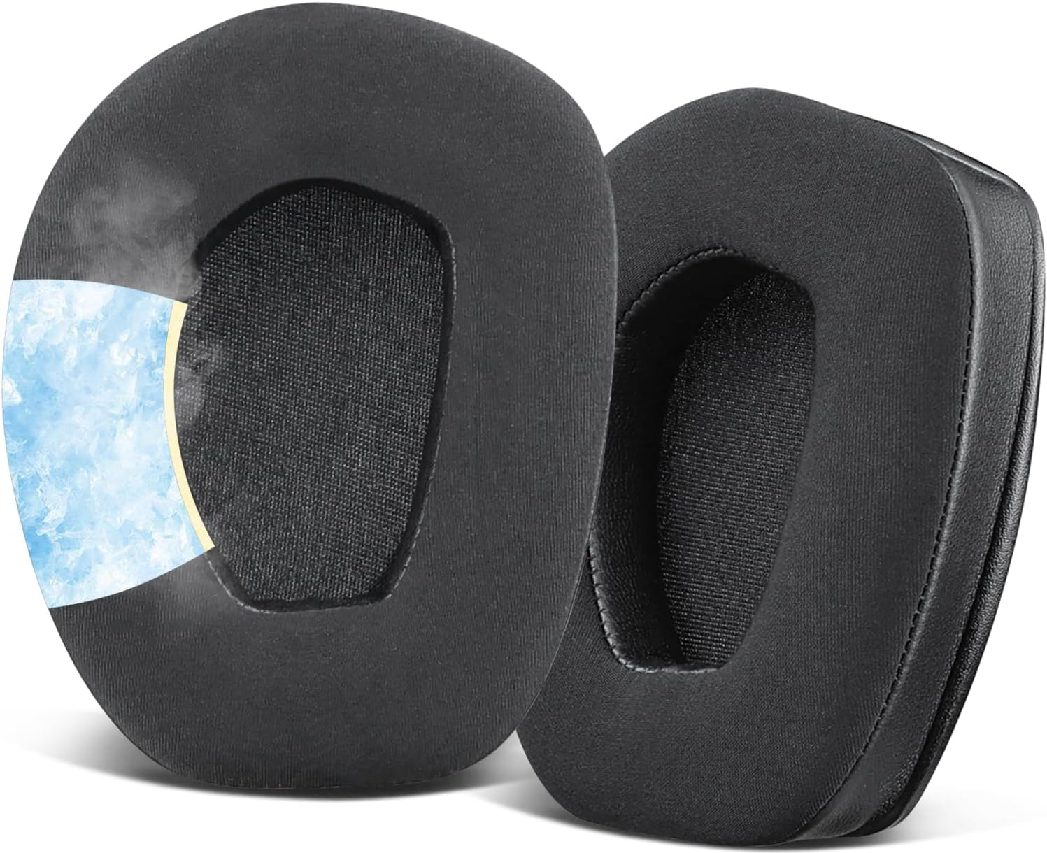 SOULWIT Cooling-Gel Earpads Replacement for Sennheiser RS165/TR165/RS175/TR175/RS185/TR185/RS195/TR195(RS/TR 165 175 185 195 RF), Ear Pads Cushions for HDR165/HDR175/HDR185/HDR195(HDR 195RF)