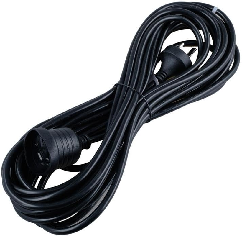 Leona Co 10M Household Extension Lead 240V Power Cable | 2400W Max Load Capacity | Durable Construction, Black Finish | Suitable for Home, Garage, Office, Workshop image number 3