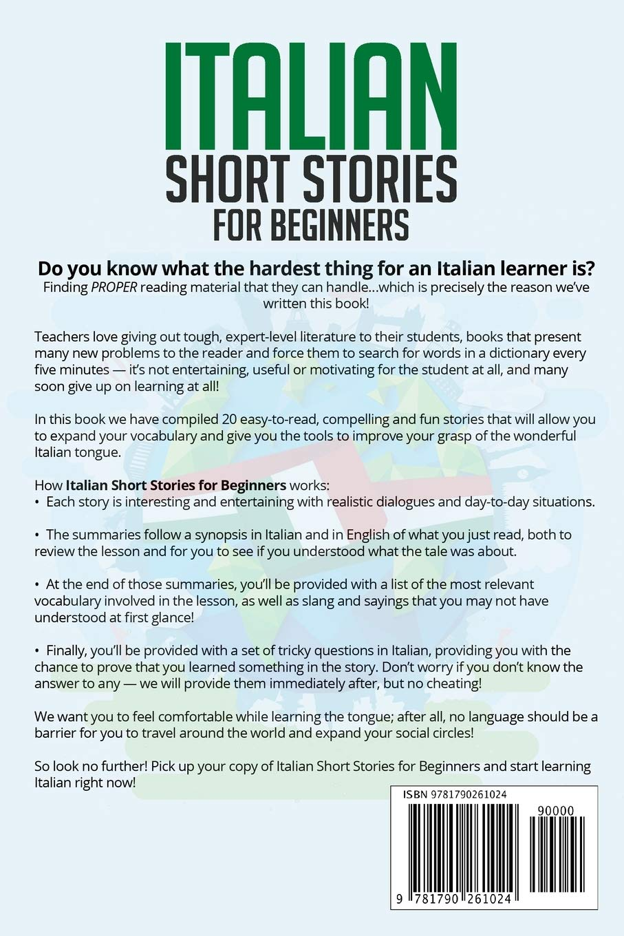 Italian Short Stories for Beginners: 20 Captivating Short Stories to Learn Italian & Grow Your Vocabulary the Fun Way!: 1