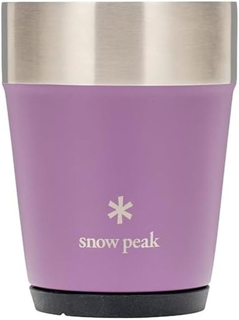Snow Peak Thermo Tumbler 360 Duo Set 2025 Autumn Edition FES-360-2 Tumbler Cup, Heat Retention, Cold Retention, Camping, Outdoors, Blue, Purple, 12.2 Fl Oz (360 Ml) [Snow Peak 2025 Autumn Limited image number 2