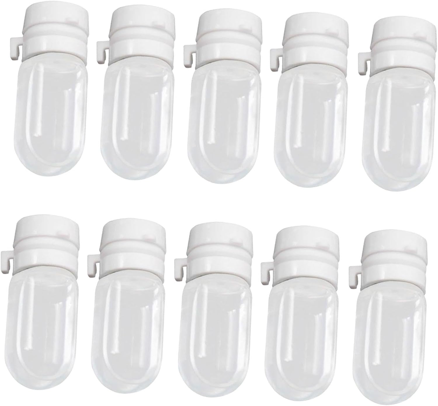 Perfk 10Pcs Small Dropper Bottle Sample Container 2Ml Travel Size Bottles Mini Cosmetic Sample Bottle for Hair Oil Toner Toiletries image number 1
