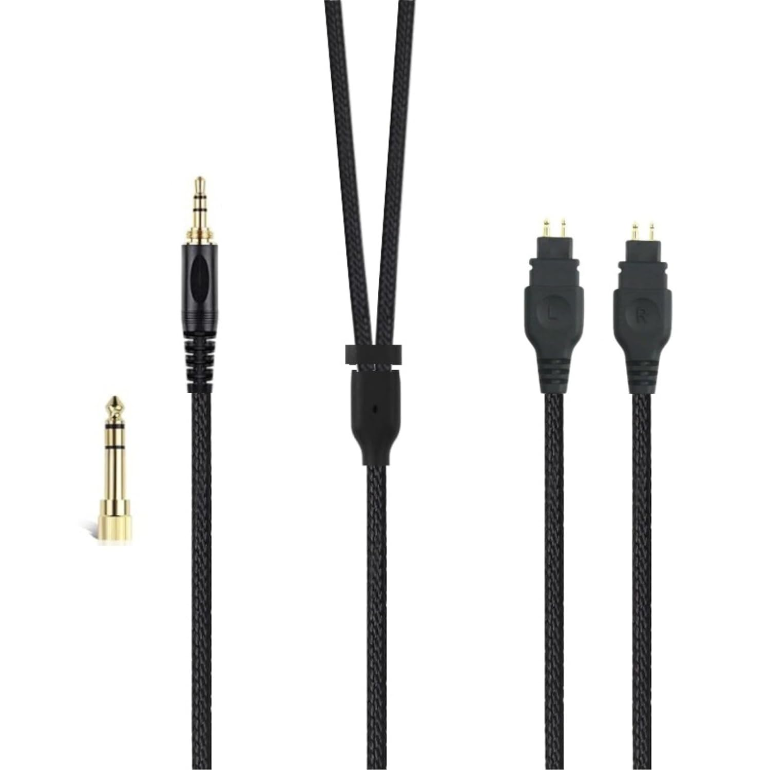 Replacement Audio Upgrade Cable for HD580 HD600 HD650 HD660S HD6XX HD535 HD545 HD565 HD265 Headphone, 6.6Ft, with 6.35Mm Adapter image number 5