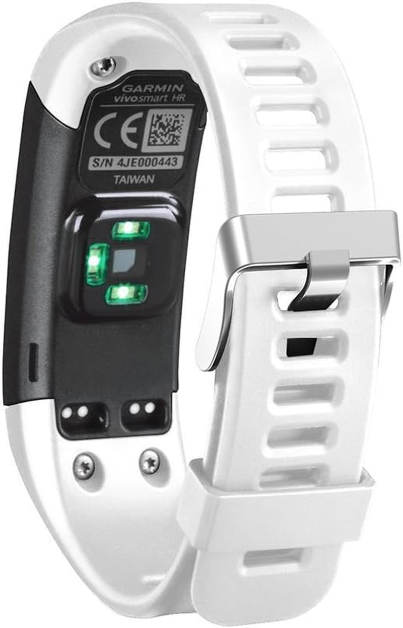 Band for Garmin Vivosmart Hr,Soft Silicone Watch Replacement Adjustable Sport Strap Band with Free Pin Removal Tools for Garmin Vivosmart Hr(No Tracker, Replacement Bands Only) image number 2