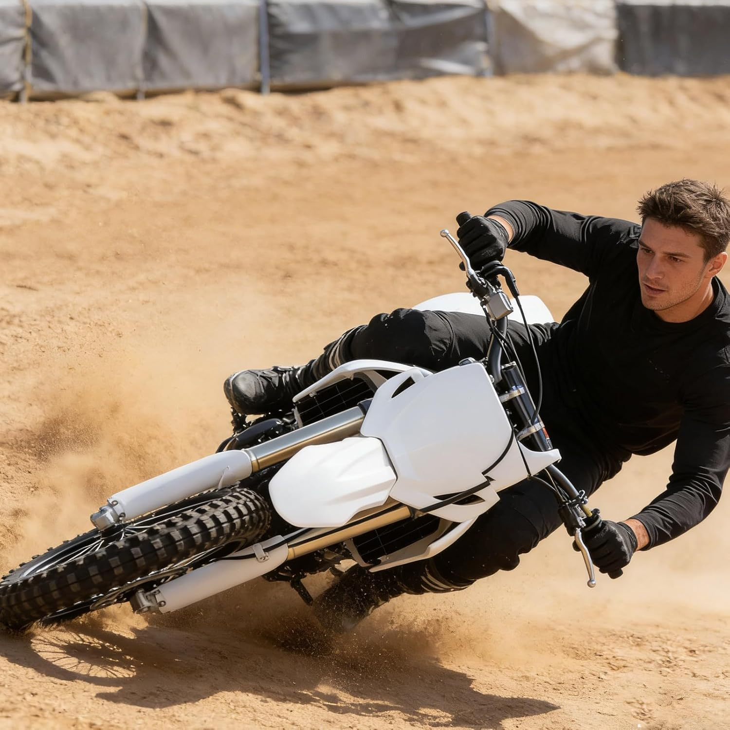 Dirt Bike Mudguard - Protective Body Frame Accessories,Electric Motorbike Mud Guard,For Electric Motorbike Outdoor Rainy Day Gravel Land Water Stain - Orange image number 5