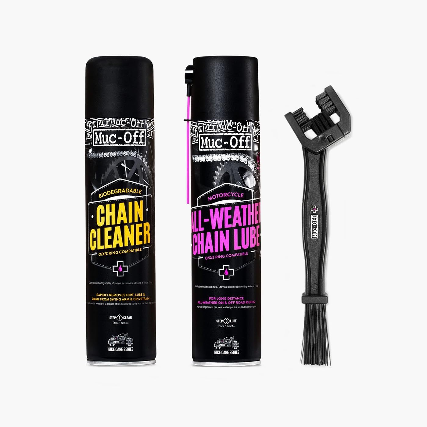 Muc-Off Motorcycle Chain Care Cleaning Kit