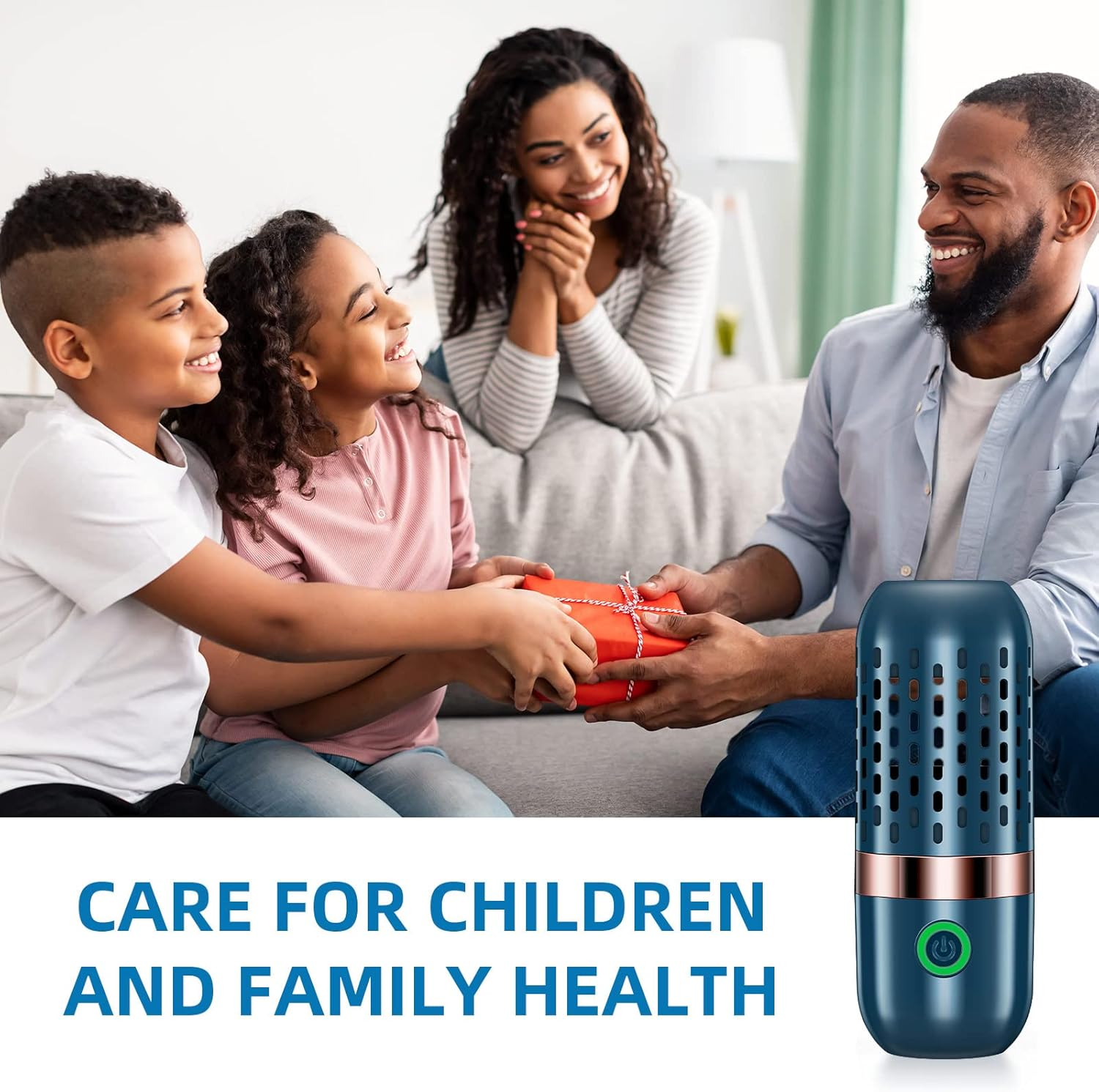 Fruit and Vegetable Washing Machine,Portable Fruit Cleaner Device, Food Fruit Purifier with USB Charging Base for Cleaning Fruit, Vegetable, Rice, Meat (Bule) image number 3