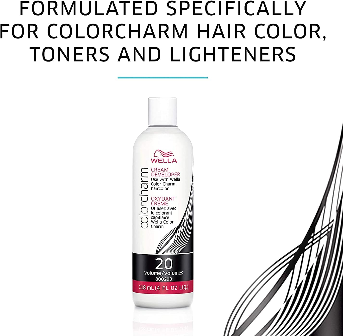 WELLA Colorcharm Developers, for Optimal Gray Blending and Rich, Multi-Dimensional End Results