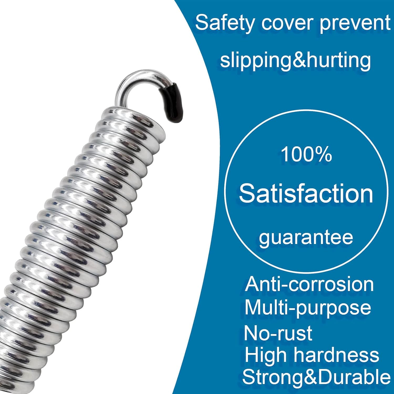 Hammock Chairs Porch Swing Spring - 600Lbs Heavy Duty Suspension Swing Hangers Ceiling Mount Porch Swings (One Piece 600Lbs) - 1Pc 600Lbs image number 2