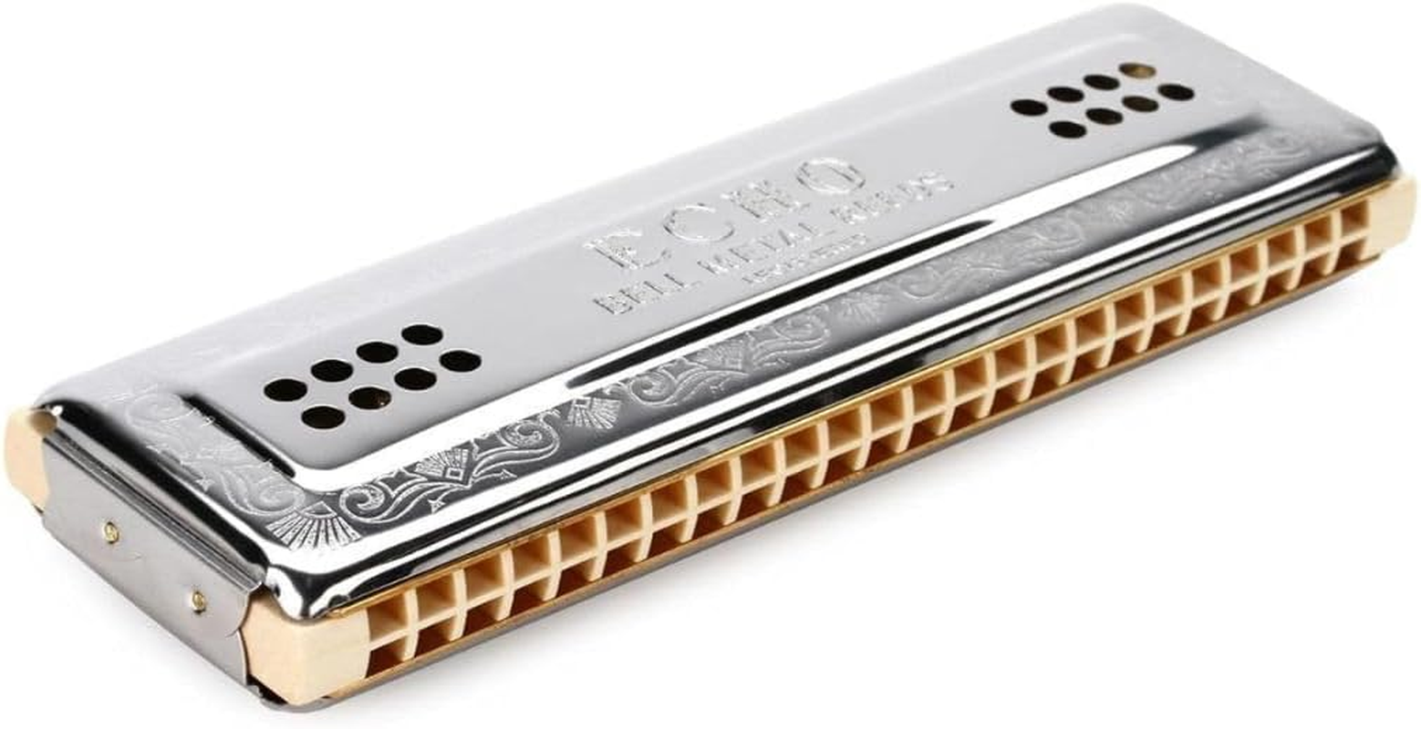 Hohner 56-C/G Echo 48-Hole Tremolo Harmonica, Key of C/G