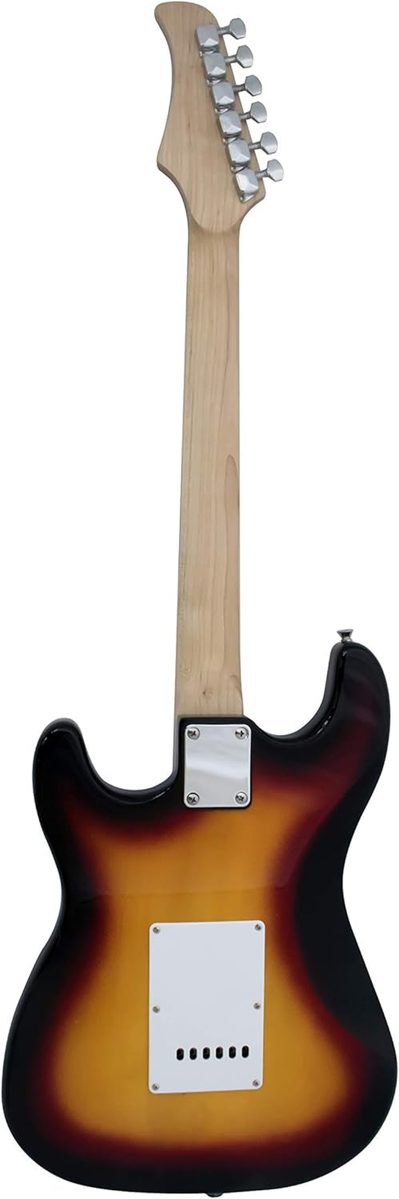 Full-Size 39" Electric Guitar Black with 5W Amplifier (Sunburst) image number 3