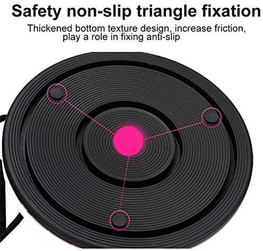 Ab Twister Board for Exercise Waist Twisting Disc with 8 Magnets Fitness Twister with Handles Trims Waist Arms Hips and Thighs image number 3