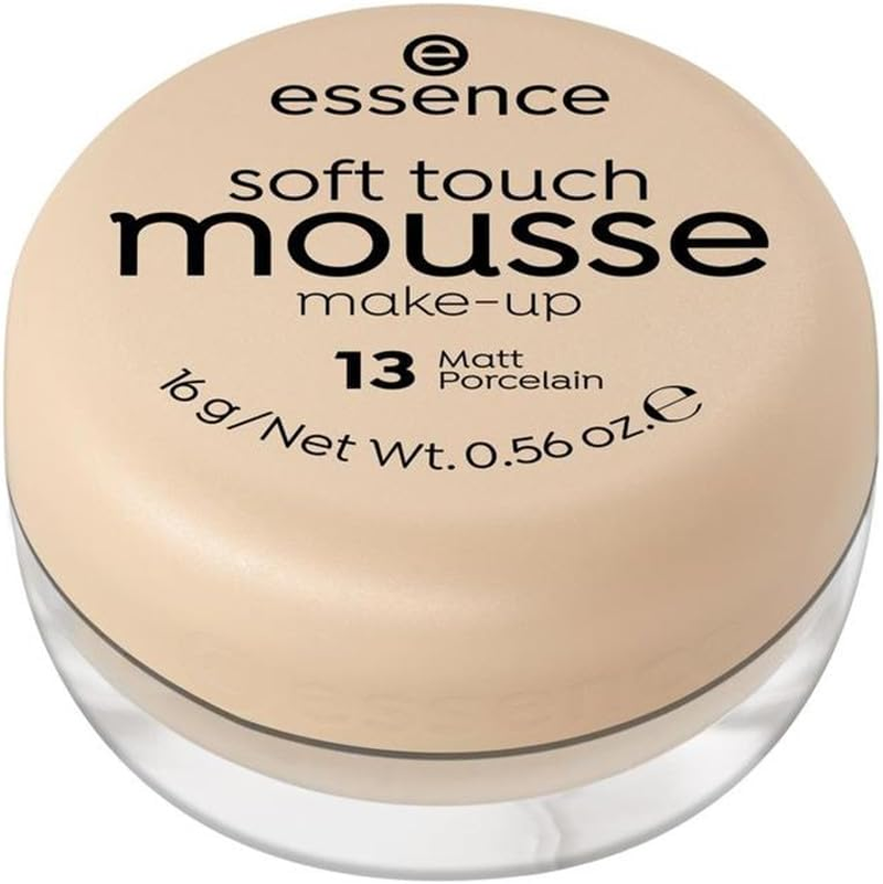 Essence Cosmetics Soft Touch Mousse Make-Up, 01 Matt Sand