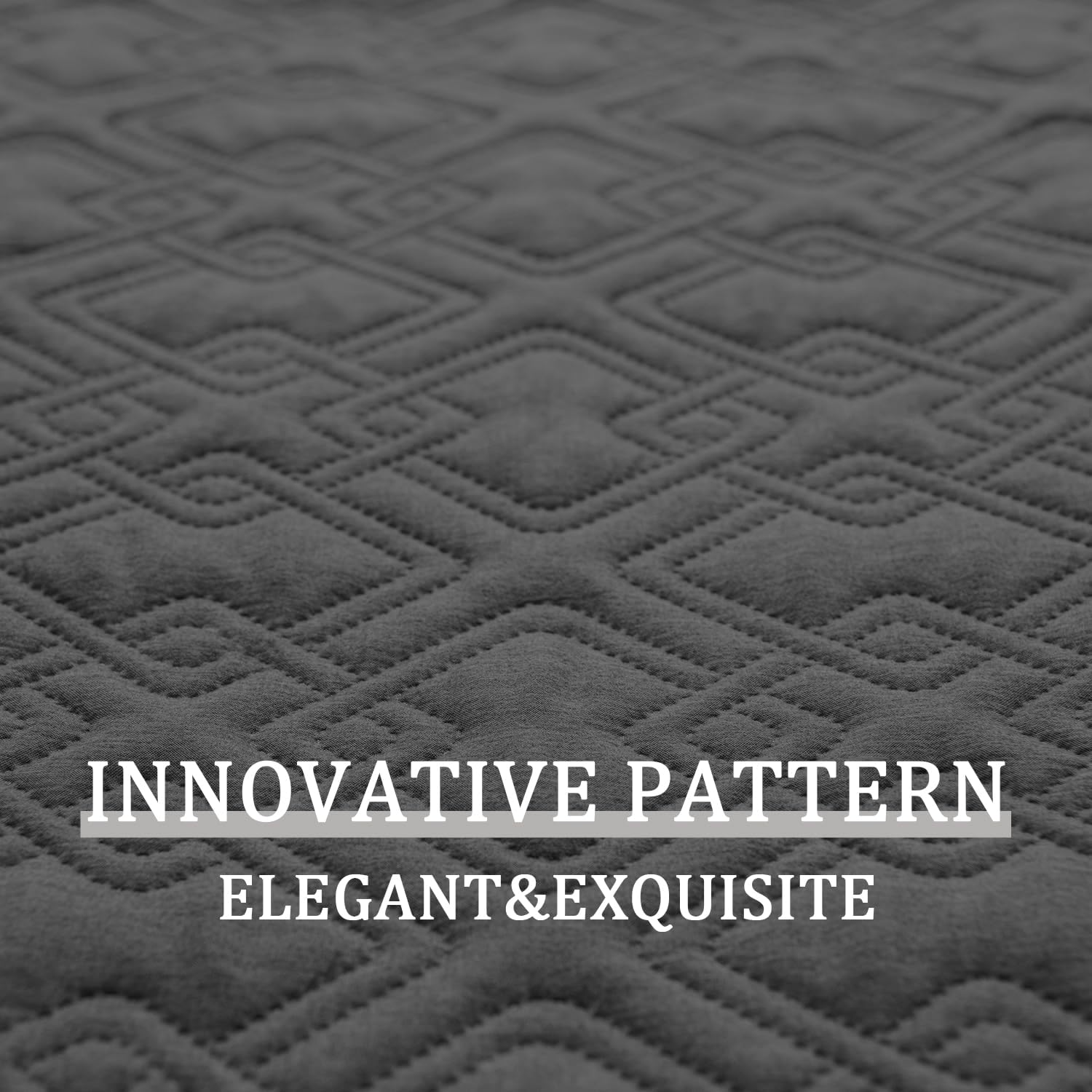 Fuguitex Waterproof Dog Bed Cover Dog Blanket for Pet Furniture Bed Couch Sofa Reversible Linen Texture(40"*50",Dark Grey+ Dark Grey) image number 6