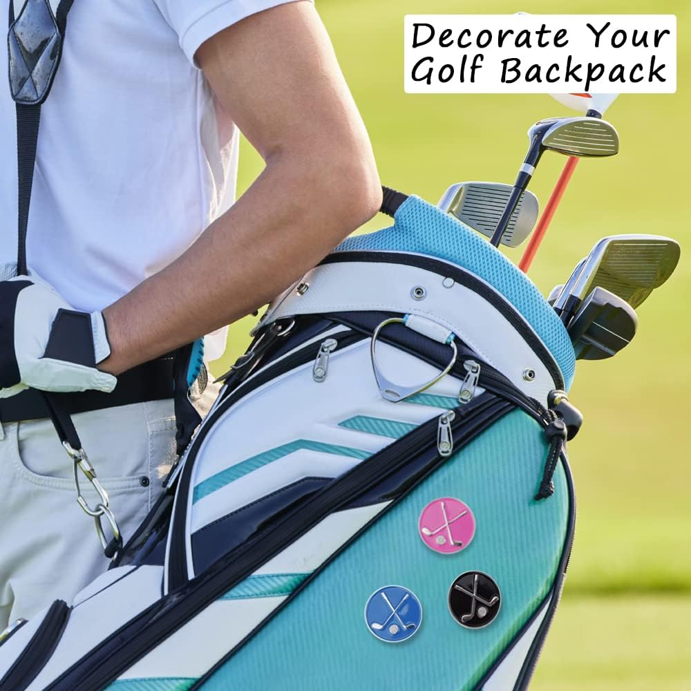 RETON Golf Ball Markers with Metal Magnetic Hat Clips, 2Pcs Funny Golf Ball Marker Hat Clip, Golf Putting Alignment Tool, Golf Accessories for Men, Golf Lovers, Gifts image number 3