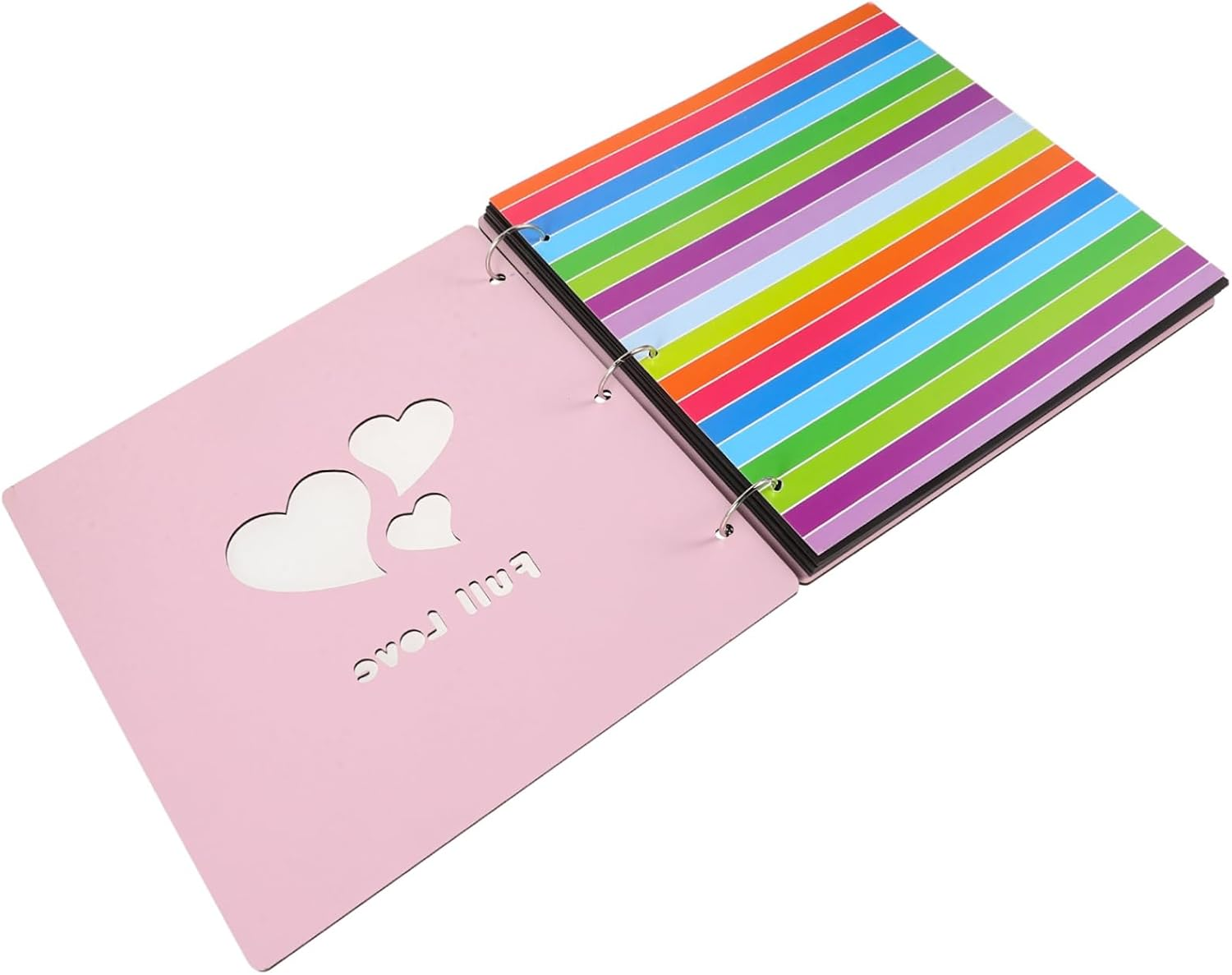 ABOOFAN Diy Photo Album Handmade Scrapbook Wooden Picture Book for Home School Family image number 2