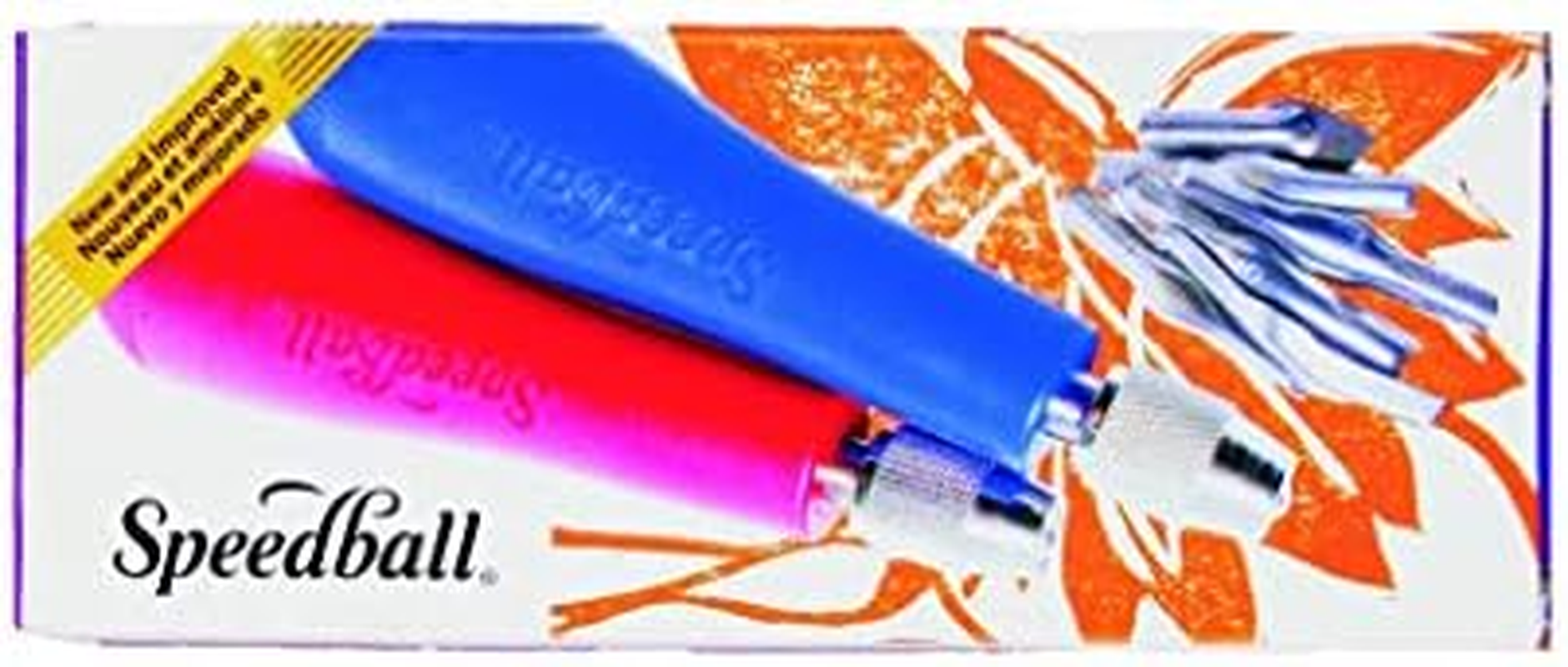 Speedball Shaped Cutter V Shape No. 1, Superior Materials, Ideal for Detailed Outlines and Intricate Curves in Various Mediums, for Wood Carving and Linoleum Printing