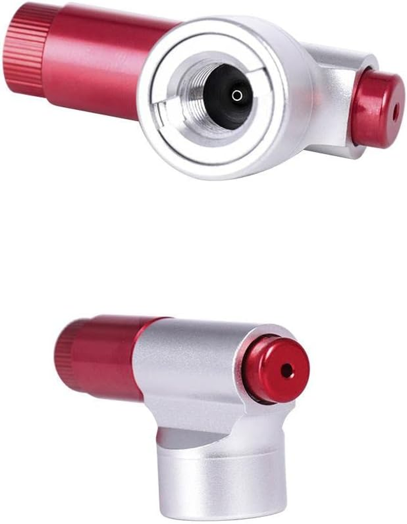 Sagasave CO2 Bike Pump, Inflator Kit with Head & Safety Sleeve, Presta & Schrader Valve Compatible (No CO2 Cartridges) image number 3