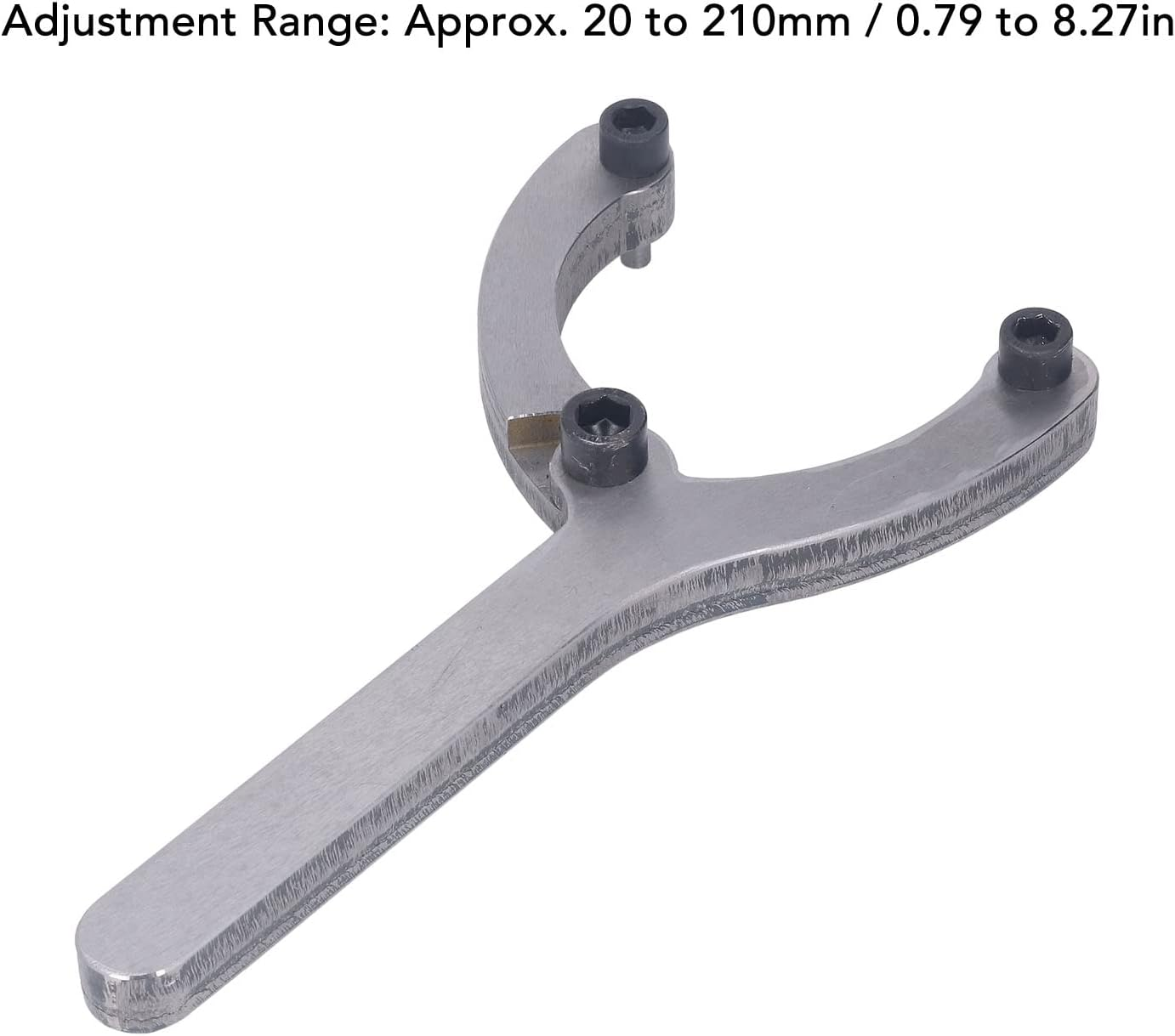 0.79 to 8.27In Adjustable Gland Nut Wrench, Alloy Steel Adjustable Gland Nut Spanner, Hydraulic Cylinder Wrench, Hydraulic Cylinder Spanner for Loaders image number 3